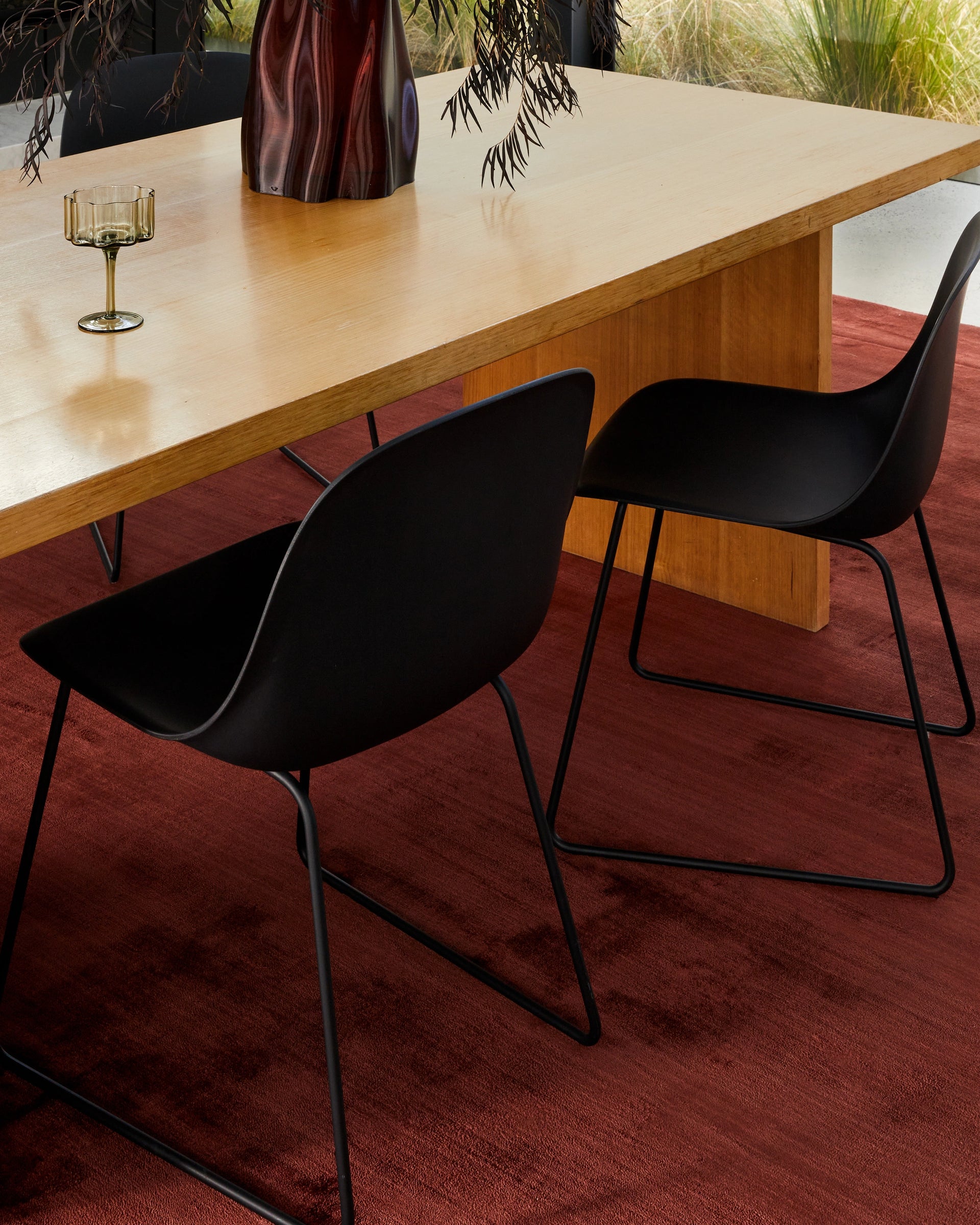 Aura Rug - Crimson 300cm x 400cm