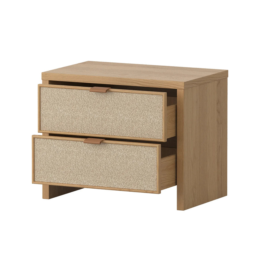 Peggy Bedside Table - Oak