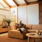 Berg 4 Seater RHF Chaise Sofa - Corduroy Fawn