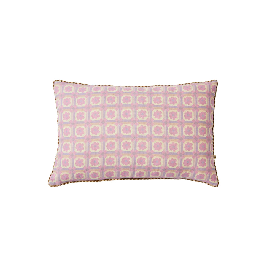 Tiny Aster Cushion - Lilac