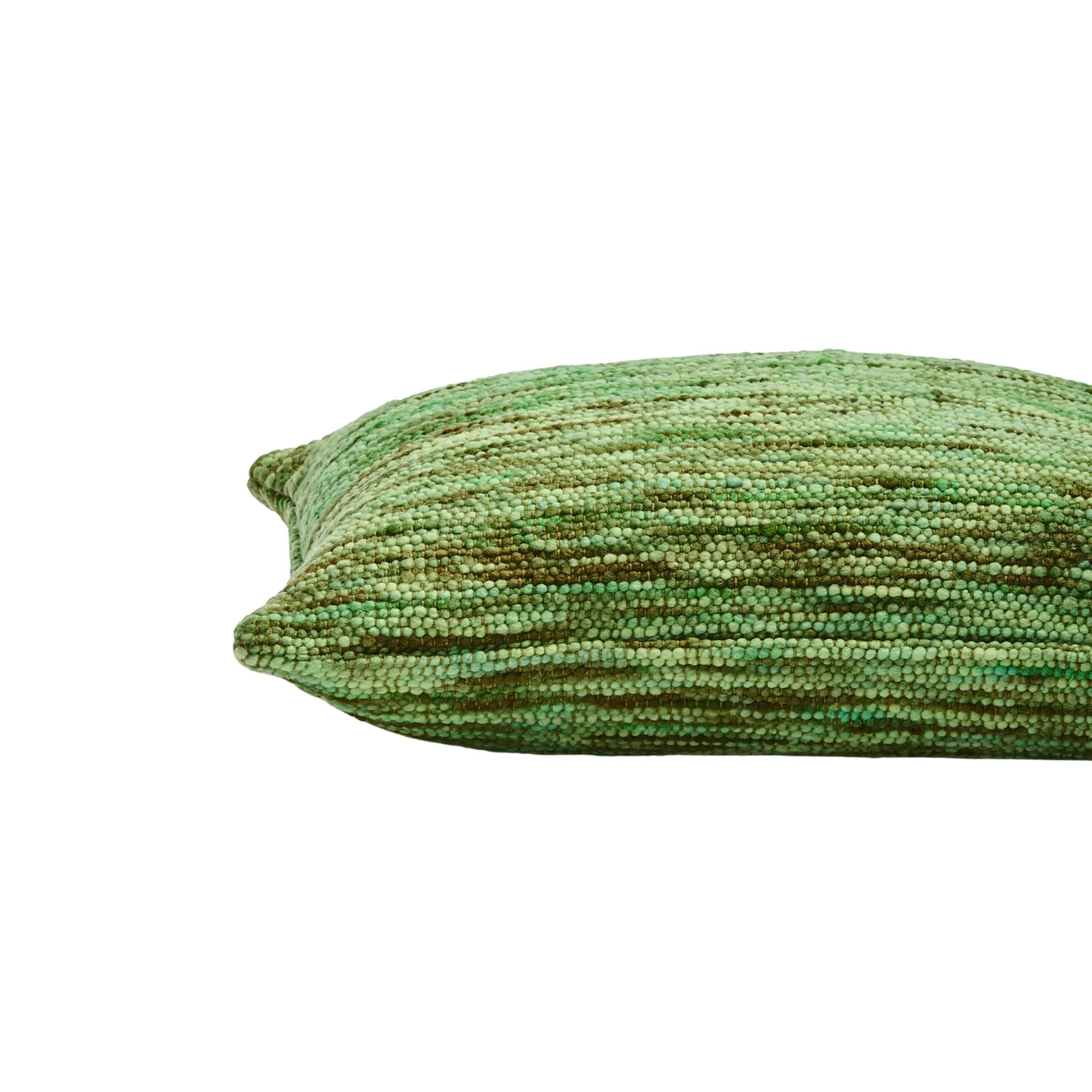 Wool Marle Cushion Emerald