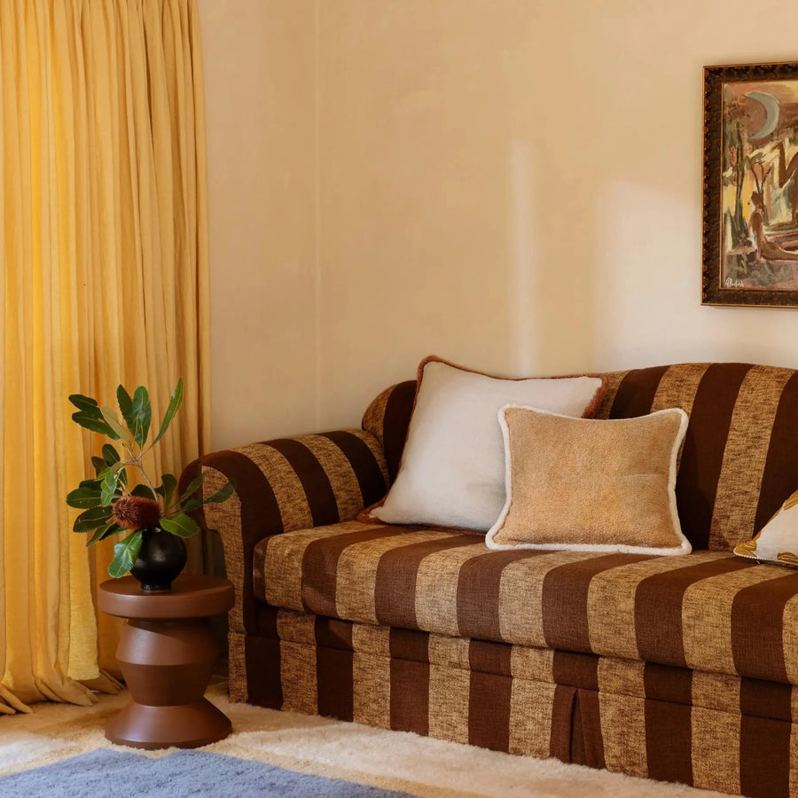 Grain Cushion - Tan