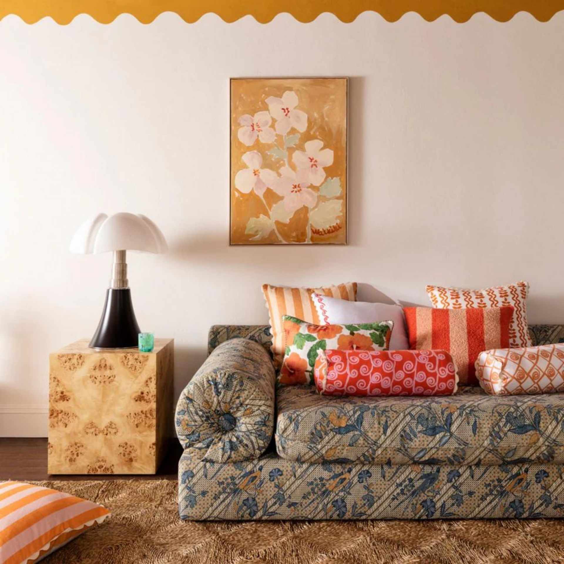 Mini Surf Cushion - Red