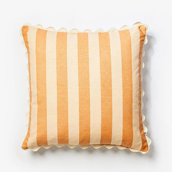 Bold Stripe Cushion - Wheat
