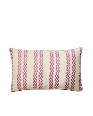 Double Waves Cushion - Purple