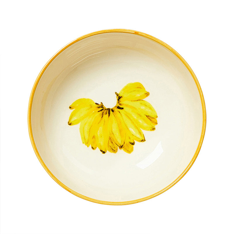 Banana Salad Bowl Yellow - Medium