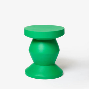 Pedestal Side Table - Green
