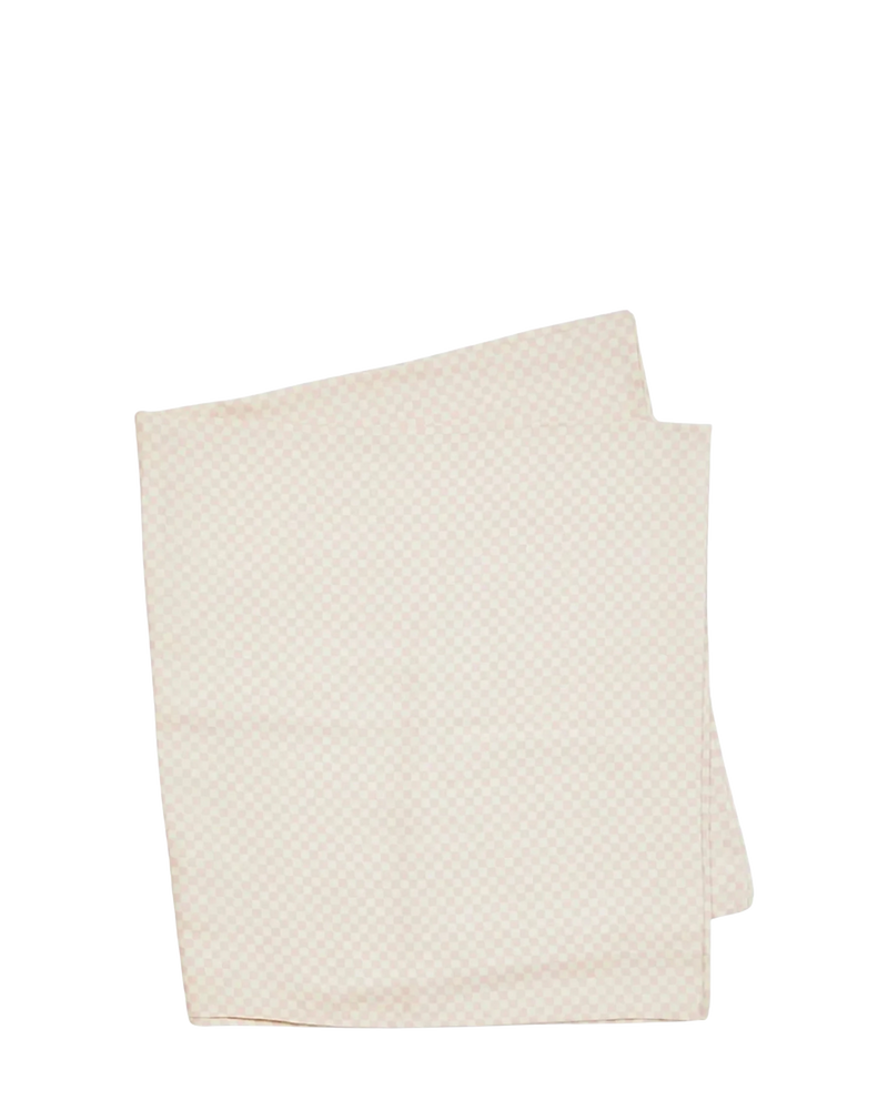 Tiny Checkers Tablecloth - Pink