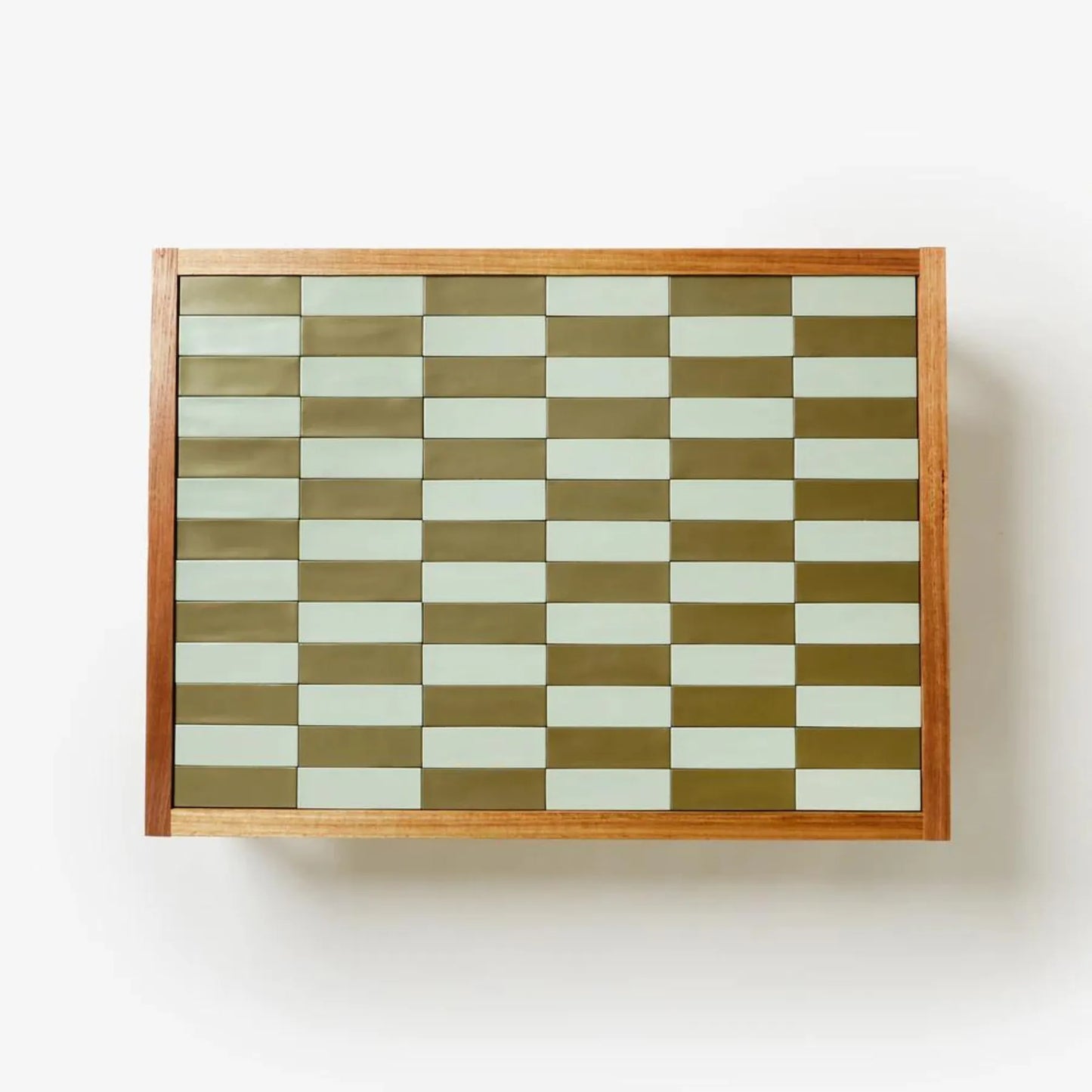 Tiled Coffee Table -  Blue Green