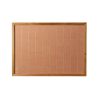 Tiled Coffee Table - Pink
