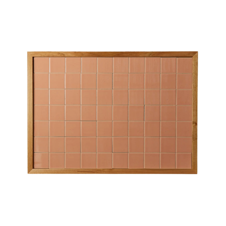 Tiled Coffee Table - Pink