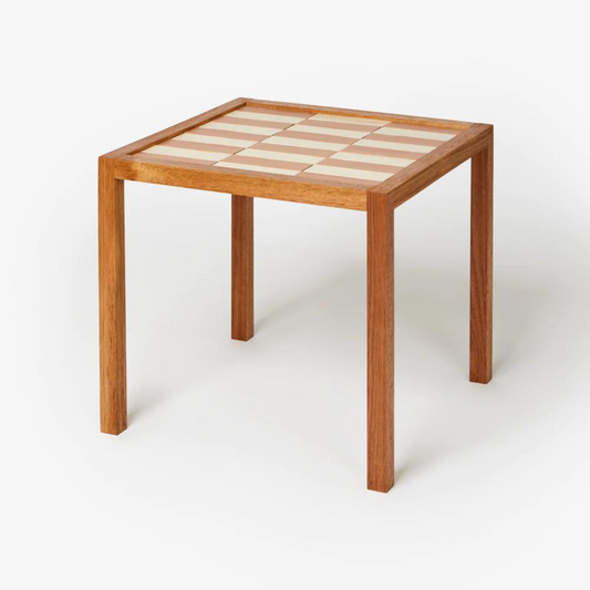 Tiled Side Table - Blush Terracotta