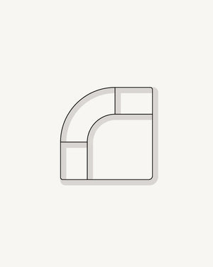 Berg Corner Module - Eden Leaf