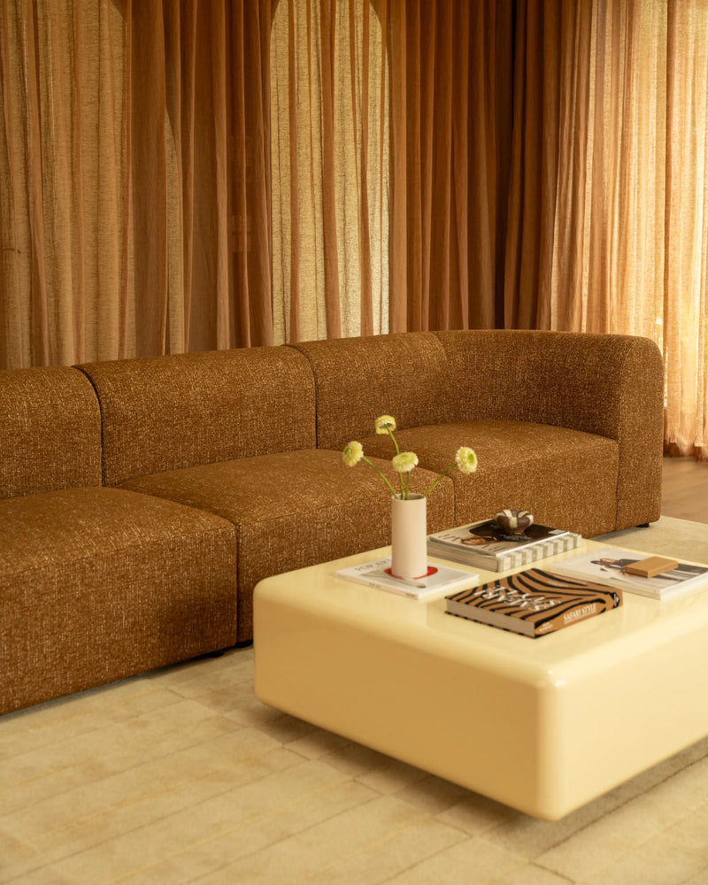 Berg 3 Seater Sofa - Fleck Ginger
