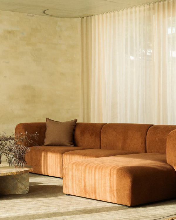 Berg 4 Seater Sofa - Corduroy Cocoa