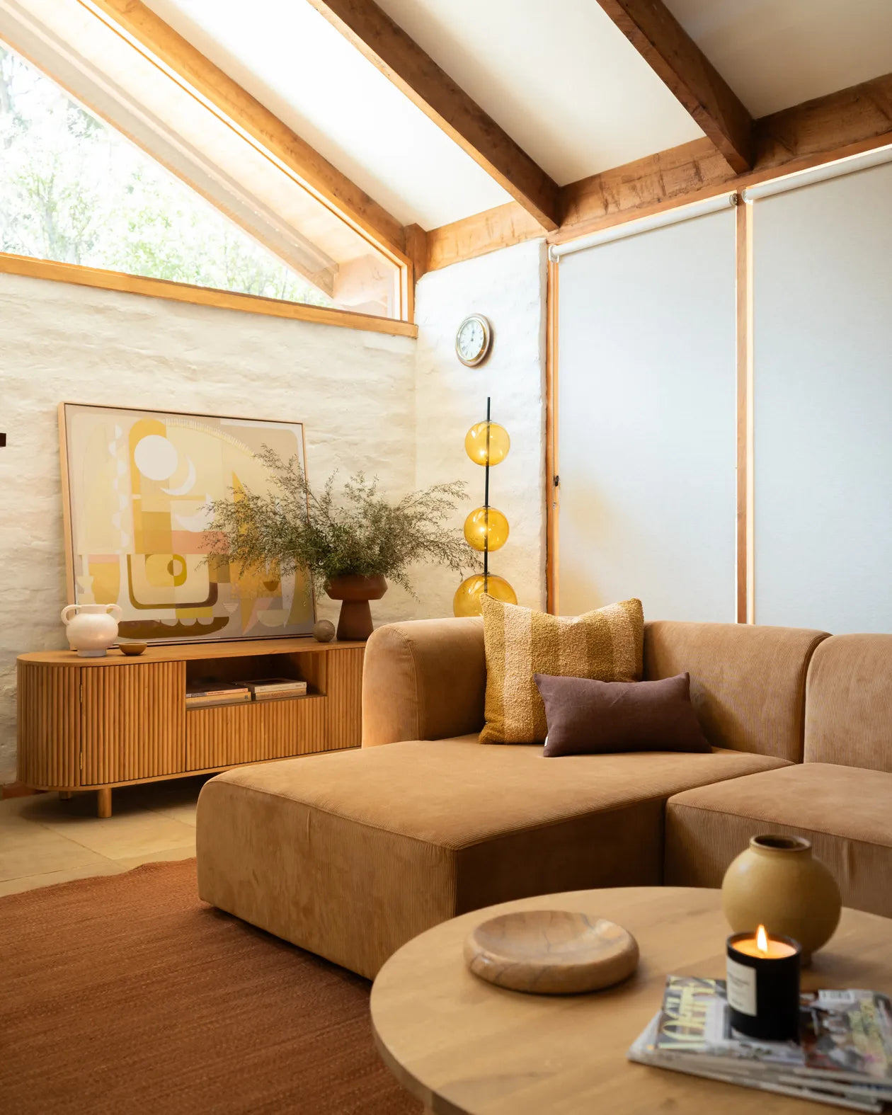 Berg Pit Sofa - Corduroy Fawn