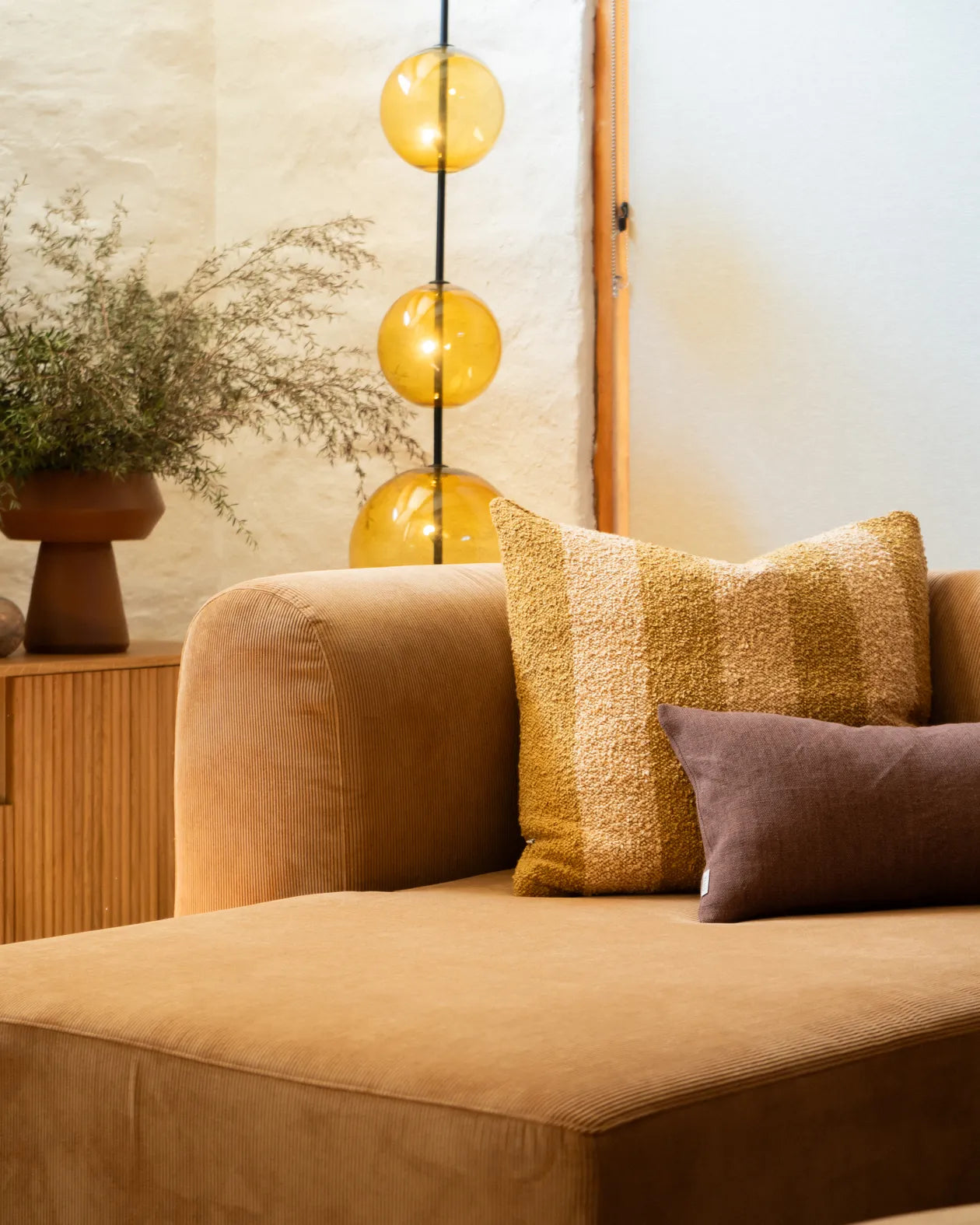 Berg Armchair - Corduroy Fawn