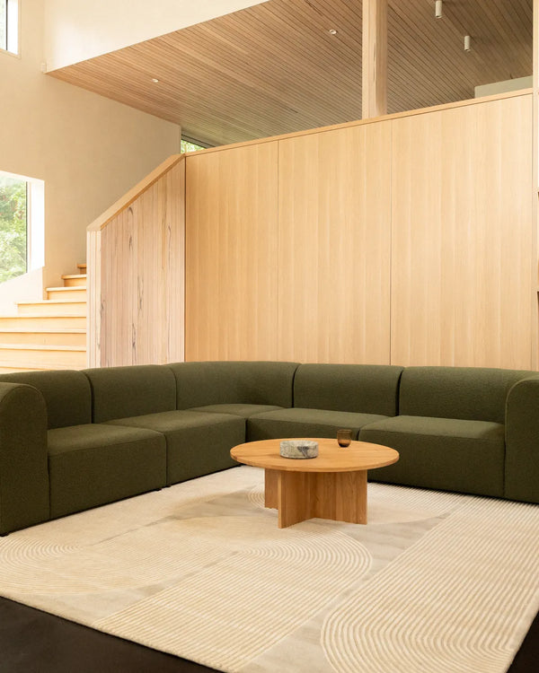 Berg 4 Seater LHF Chaise Sofa - Copenhagen Forest