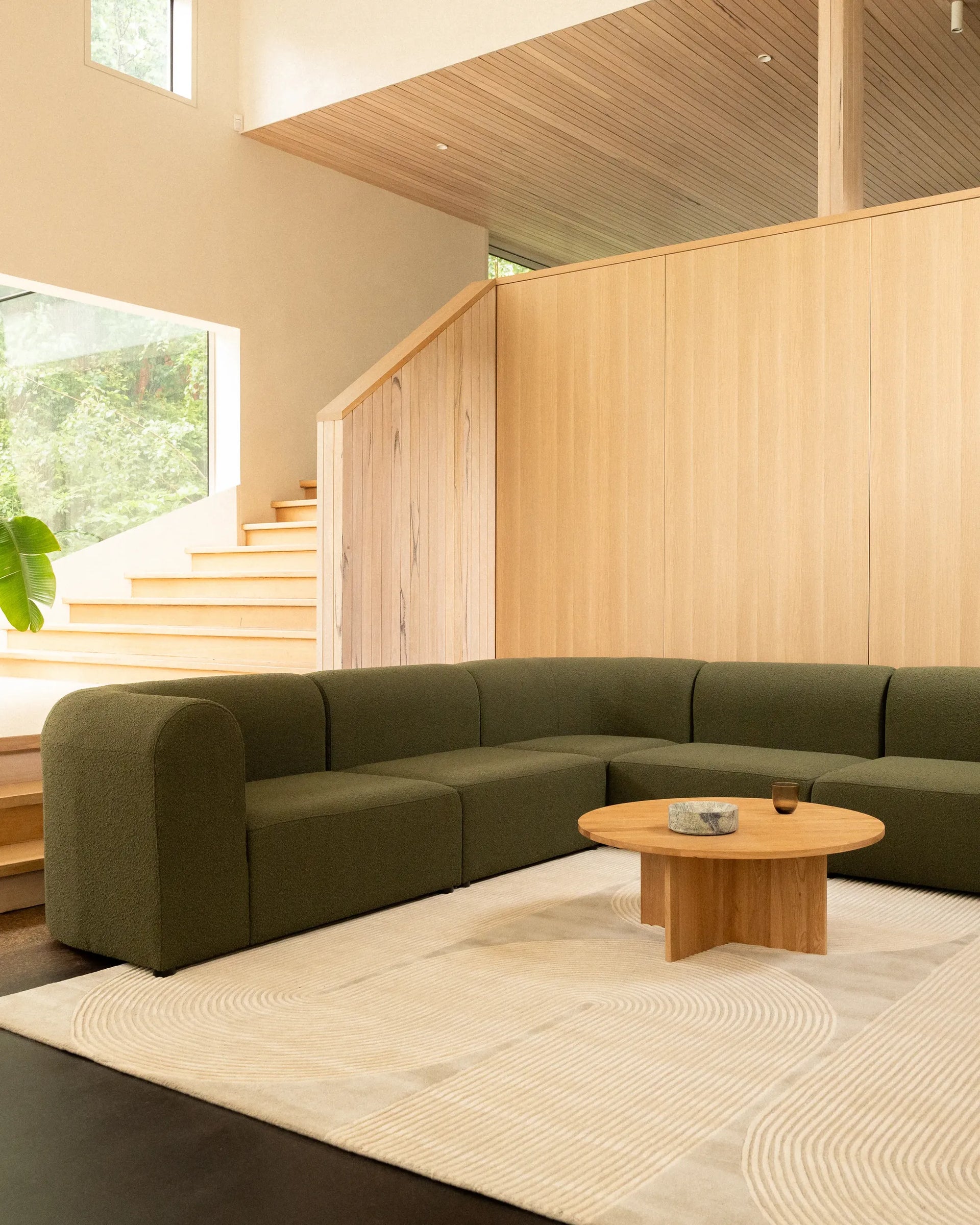 Berg Corner Sofa - Copenhagen Forest