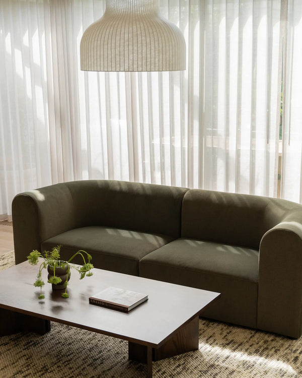 Berg 3 Seater Sofa - Eden Leaf