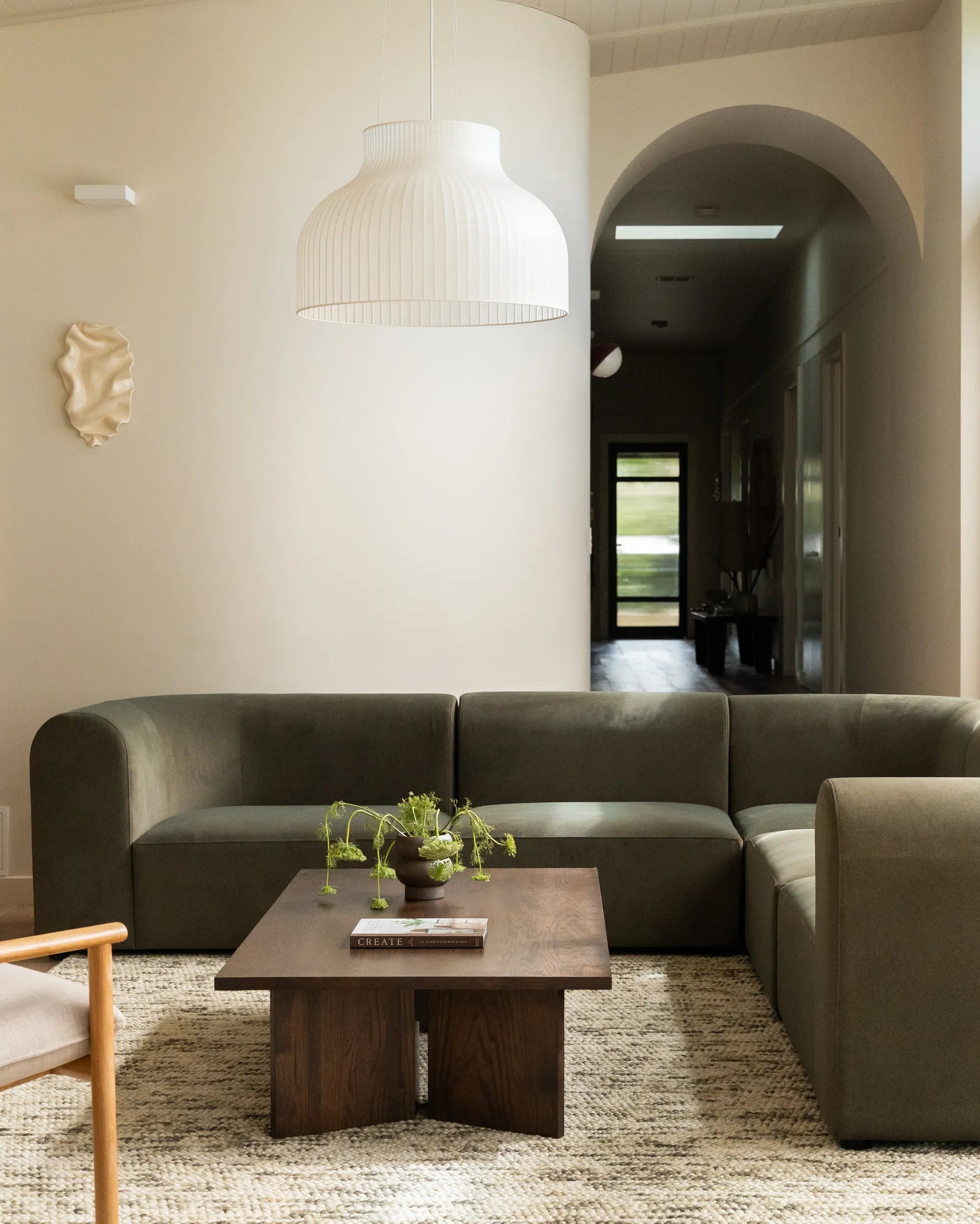 Berg Corner Sofa - Eden Leaf