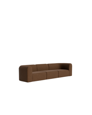 Berg 4 Seater Sofa - Fossil Chocolate