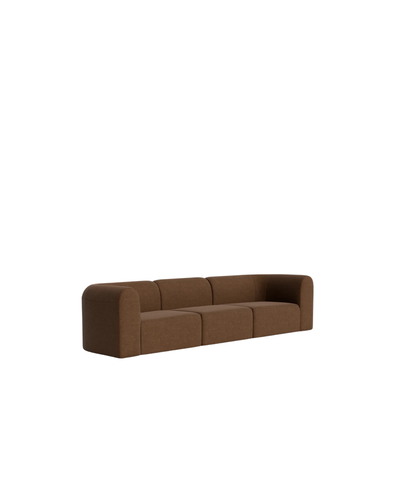 Berg 4 Seater Sofa - Fossil Chocolate