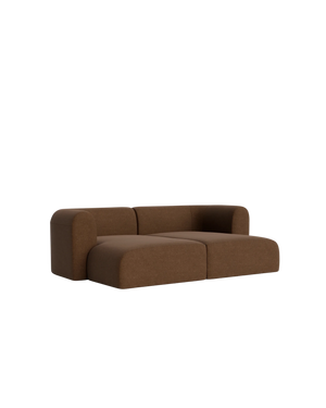 Berg Pit Sofa - Fossil Chocolate