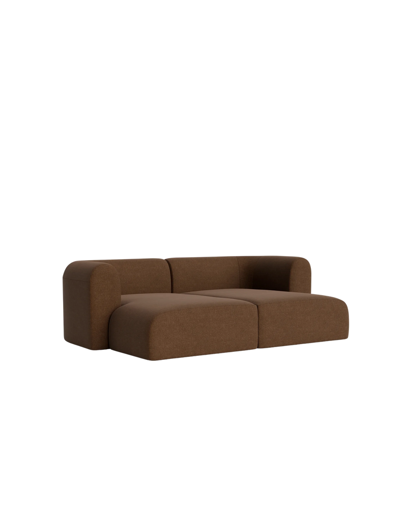 Berg Pit Sofa - Fossil Chocolate