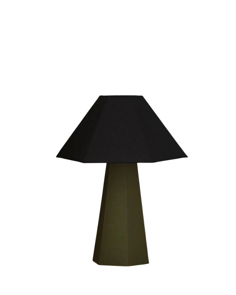 Blake Table Lamp - Noir Olive