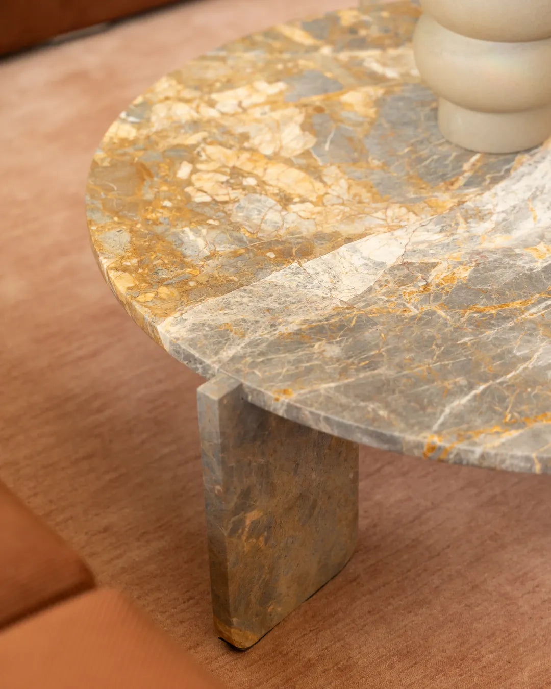Bodie Coffee Table - Earth Marble