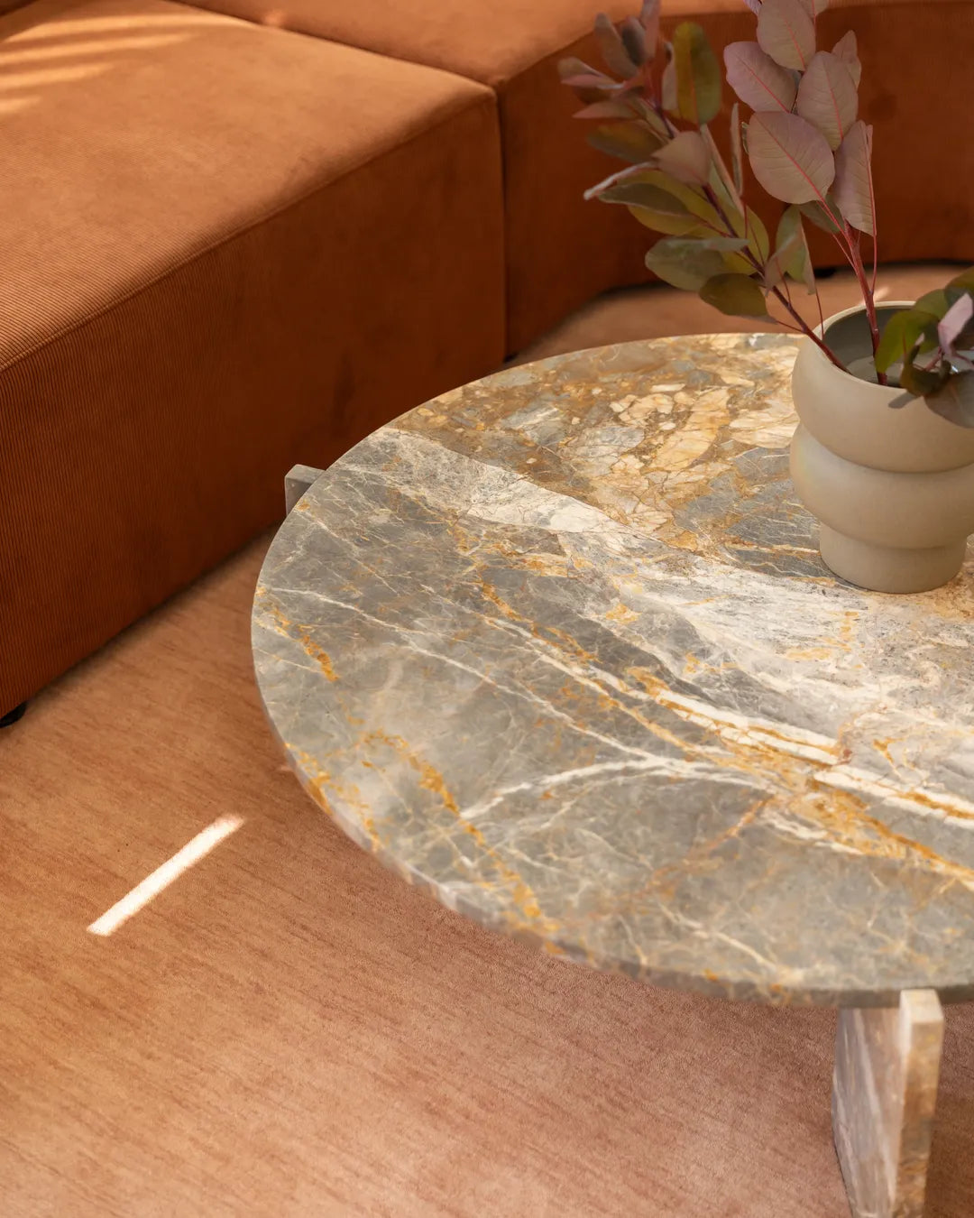 Bodie Coffee Table - Earth Marble
