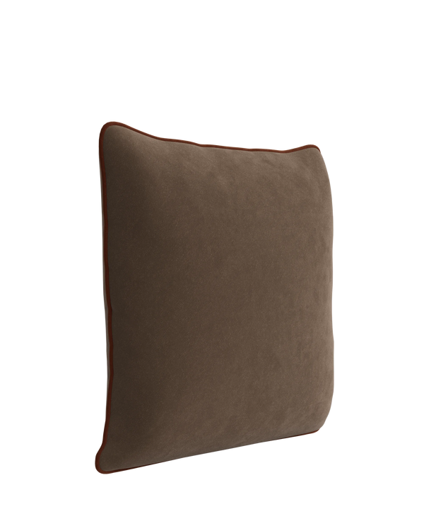 Border Cushion 55cm x 55cm - Eden Java / Eden Brick