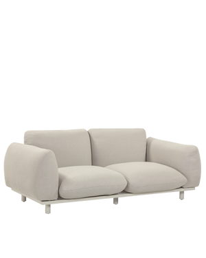 Boston Outdoor 3 Seater Sofa - Shell