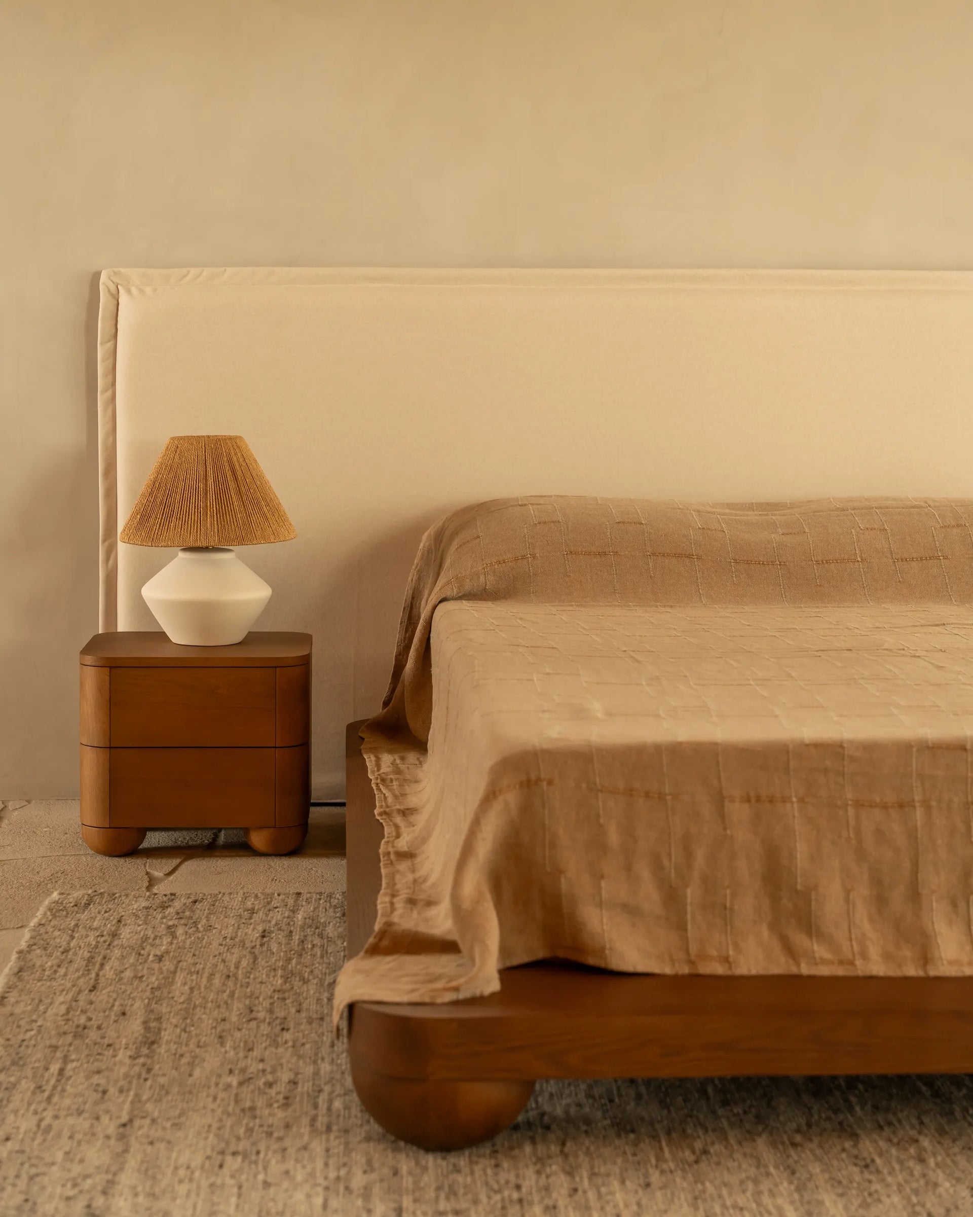 Bound Queen Bed Package - Deep Oak