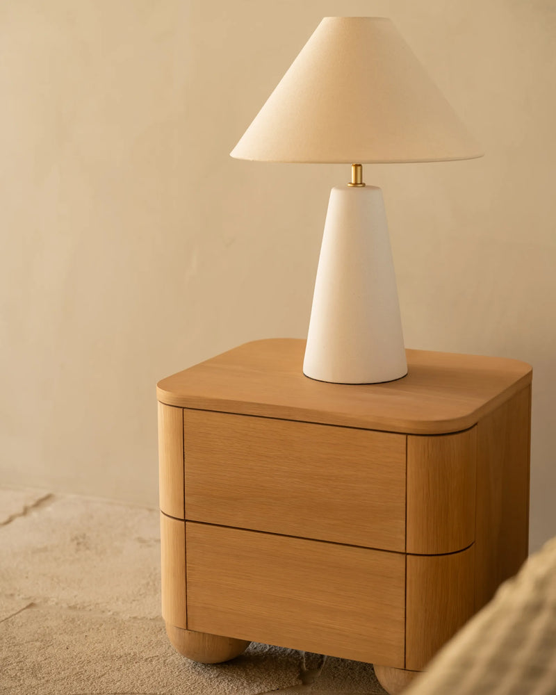 Bound Bedside Table - Oak