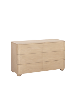 Bound 6 Drawer Chest - Oak