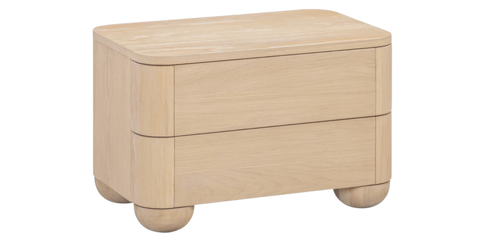 Bound Bedside Table Large - Light Oak