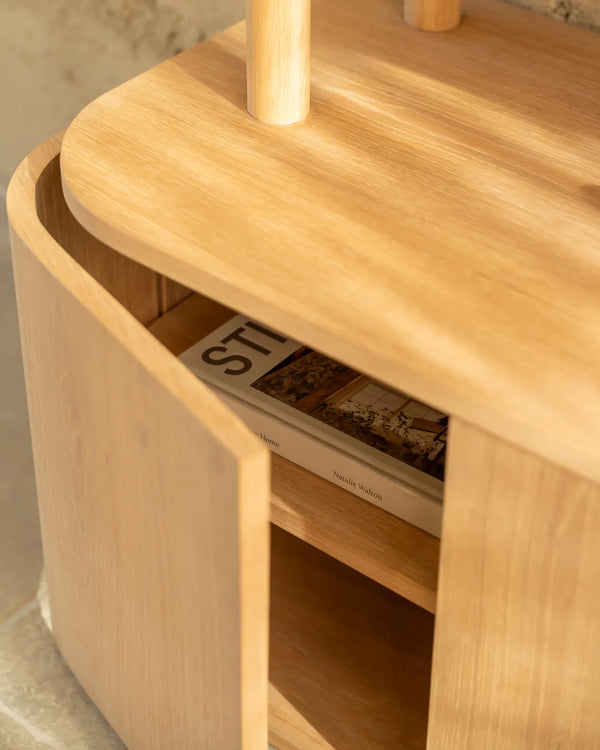 Breeze Shelving Unit Medium - Oak