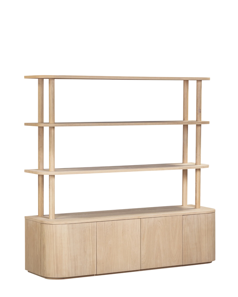 Breeze Shelving Unit Large - Oak