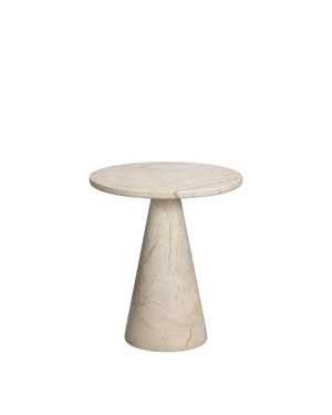 Brooks Medium Side Table - Desert Rose Marble
