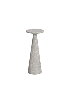 Brooks Tall Side Table - Tide Pool Marble