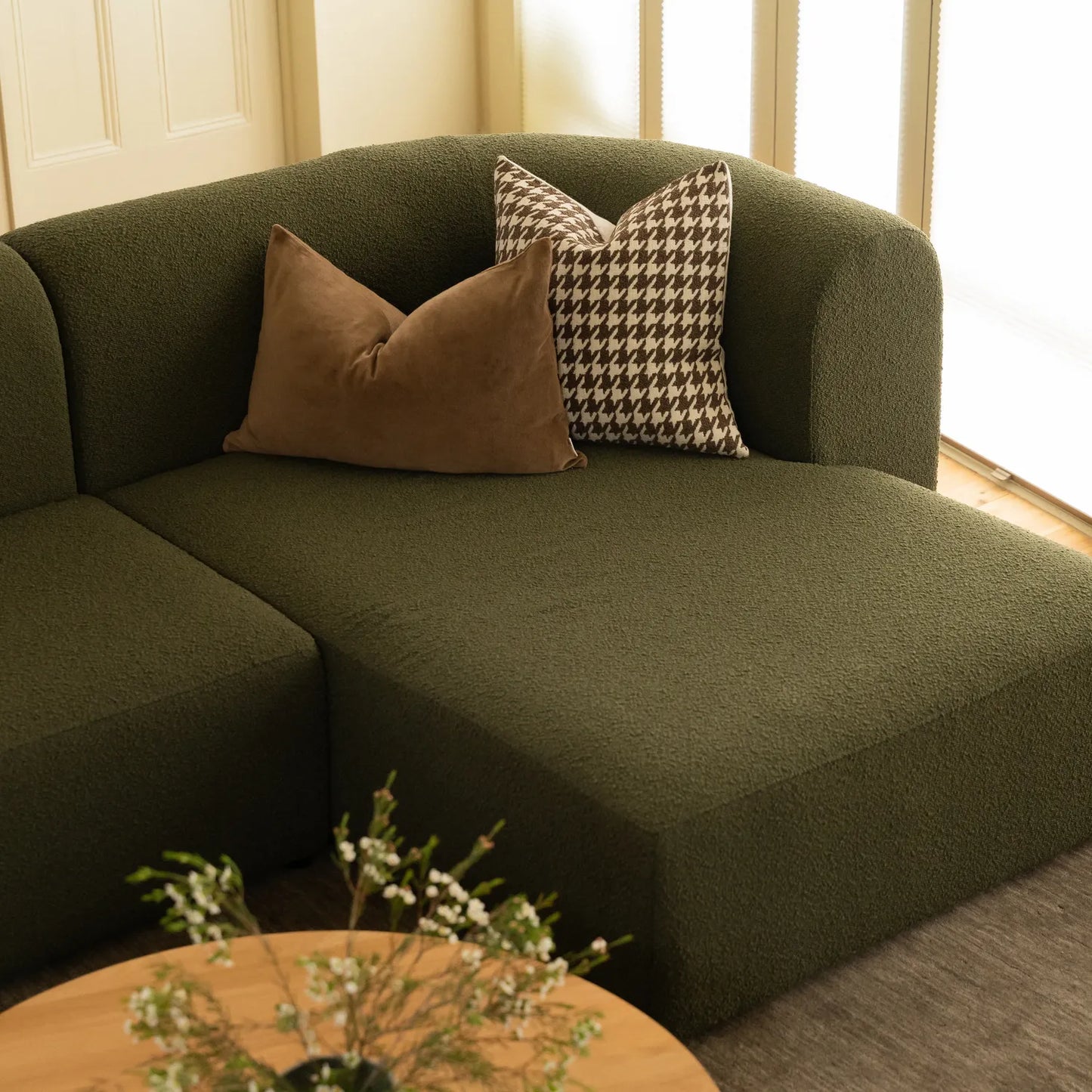 Berg 3 Seater RHF Chaise Sofa - Copenhagen Forest