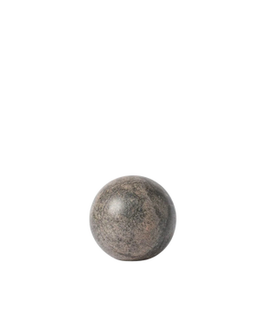 Geo Marble Sphere - Forest Green