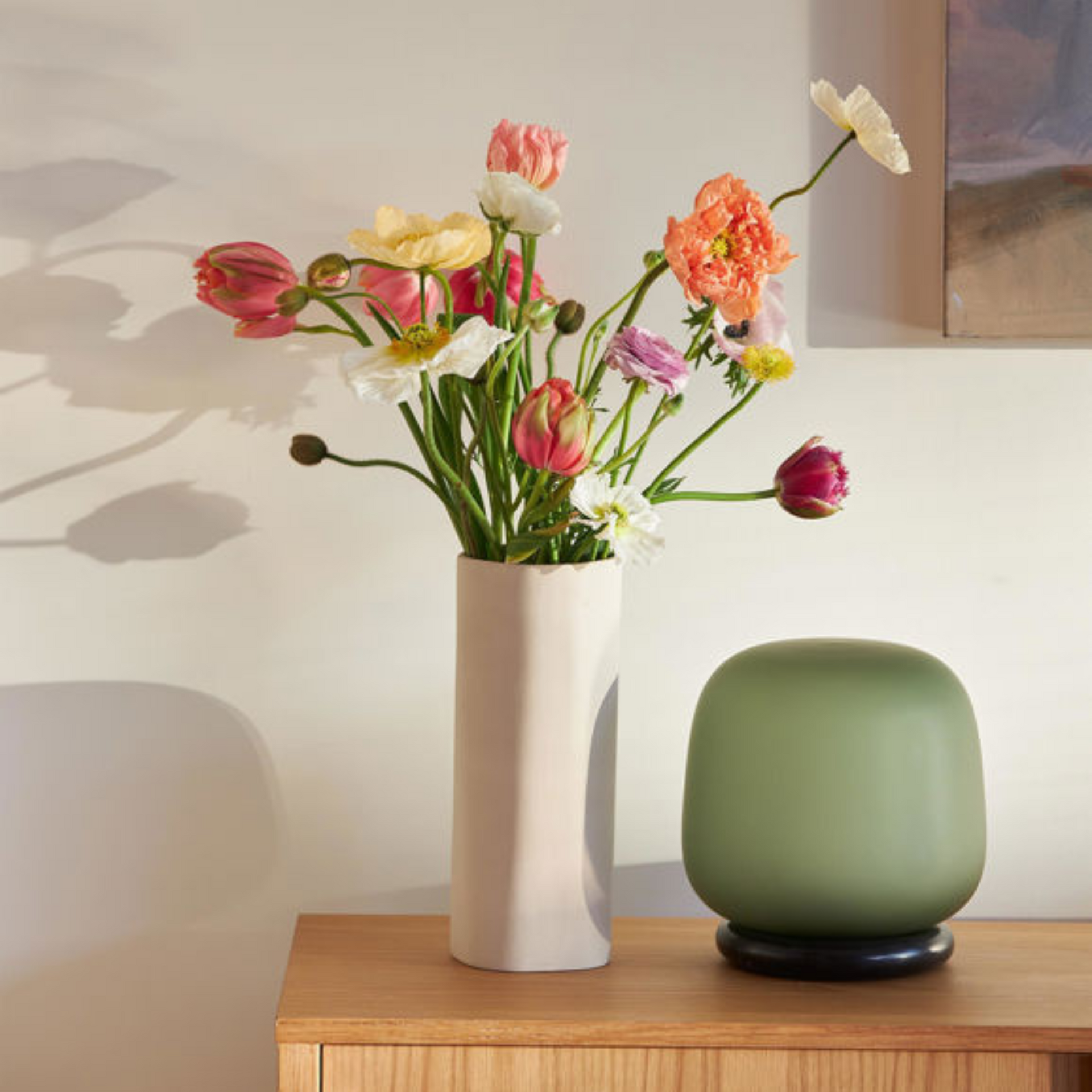 Fossil Vase Large - Bone