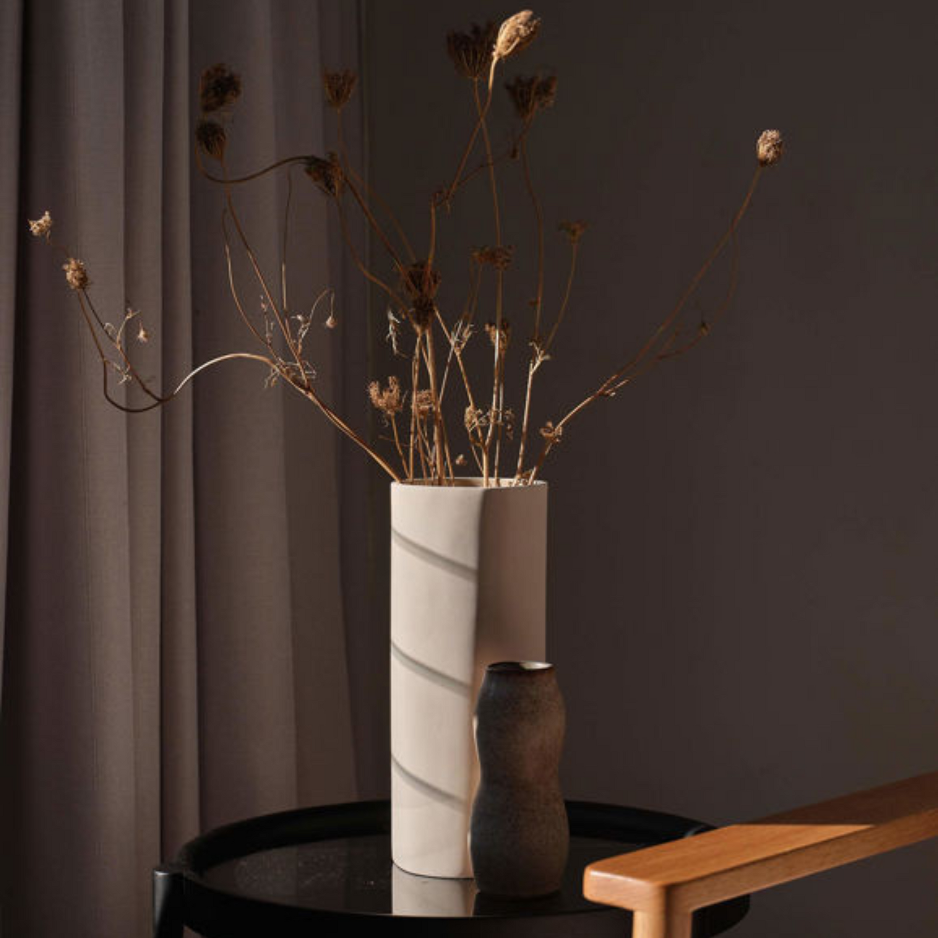 Fossil Vase Large - Bone