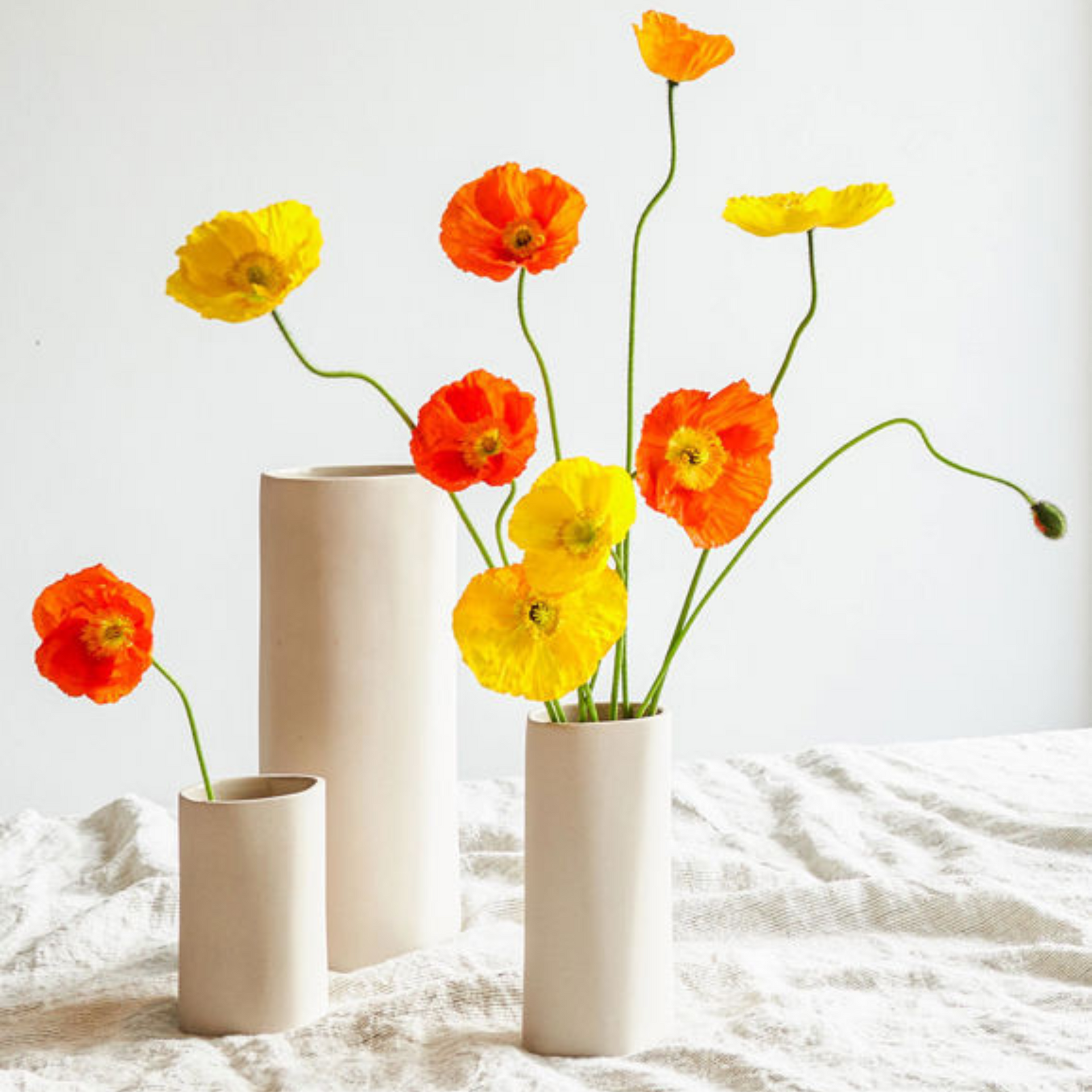 Fossil Vase Mini Large - Bone