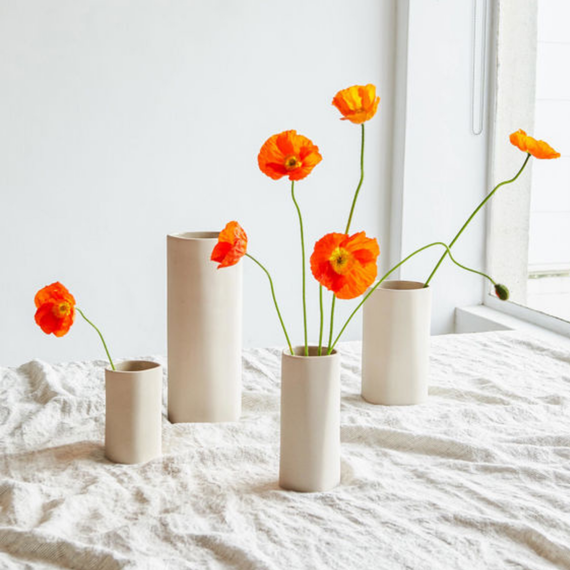 Fossil Vase Mini Small - Bone