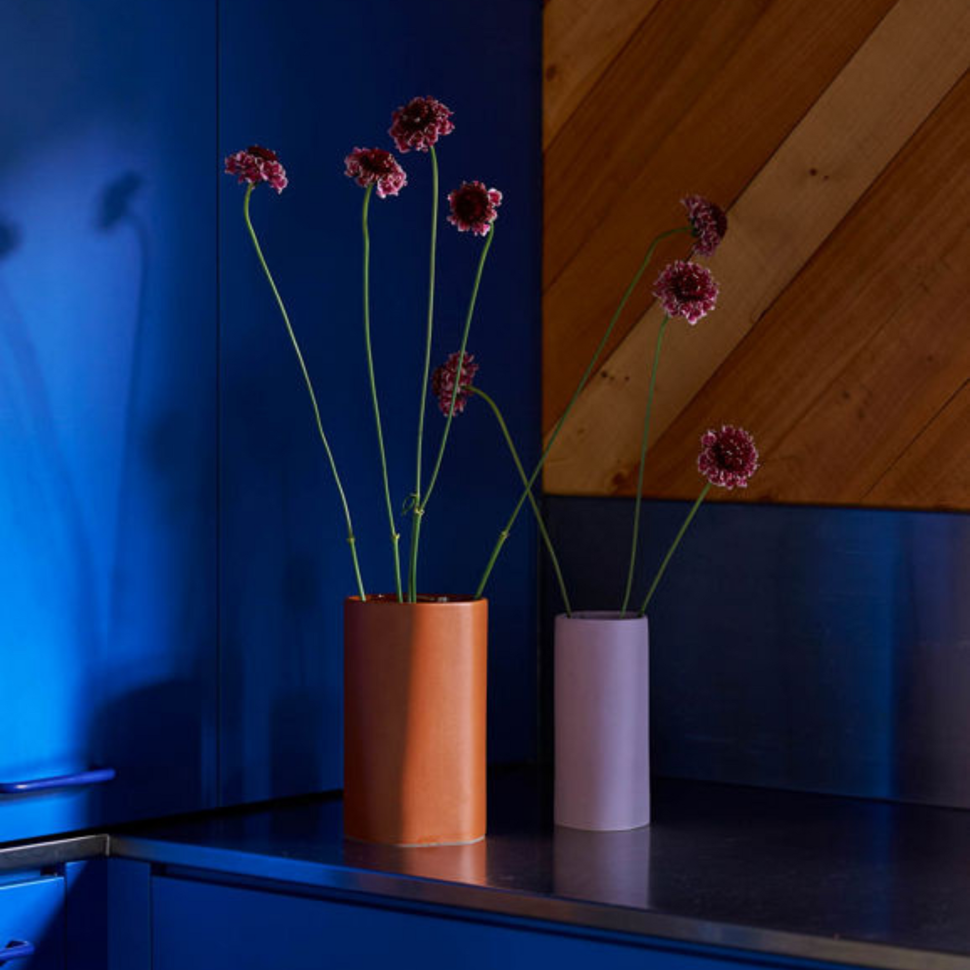 Fossil Vase Small - Brick