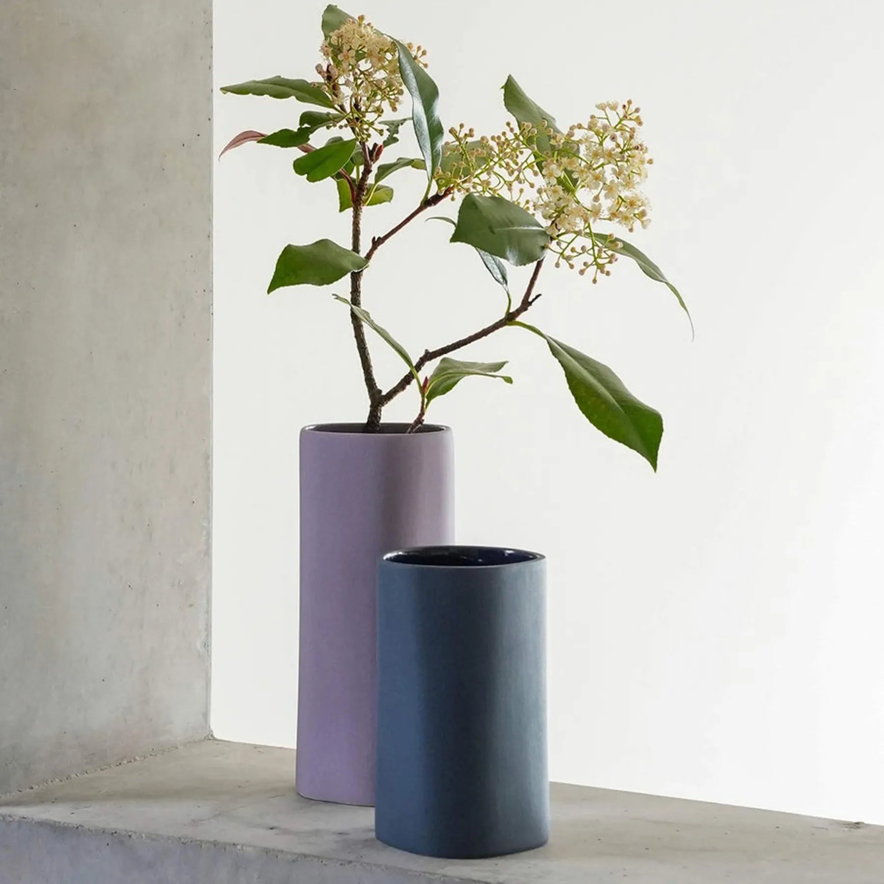 Fossil Vase Mini Small - Slate